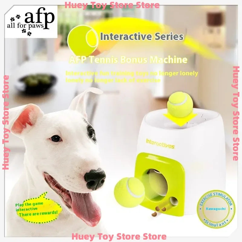 Automatic Dog Ball Launcher with Food Reward