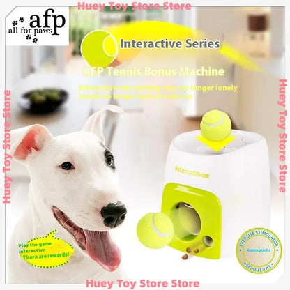 Automatic Dog Ball Launcher with Food Reward