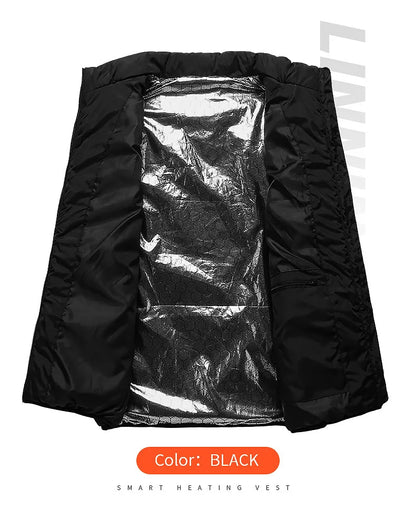 21 Heated Vest Zones Electric Heated Jackets Men Women Sportswear Heated Coat Graphene Heat Coat USB Heating Jacket For Camping