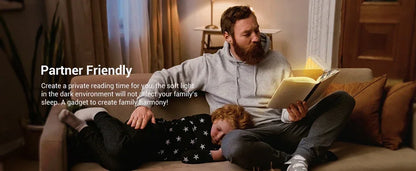 LED Clip-On Book Light – Eye-Care Reading Lamp