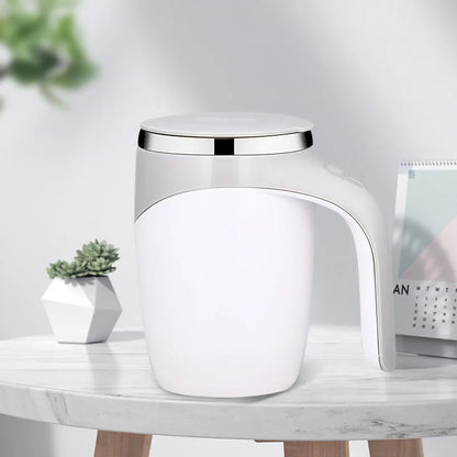 Automatic Self-Stirring Mug – Rechargeable Magnetic Coffee Cup