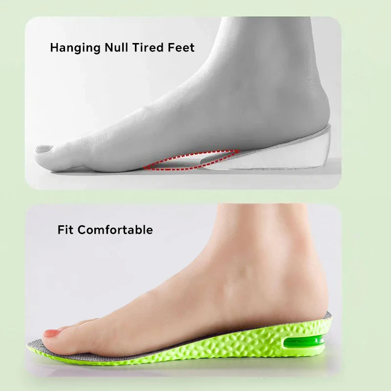 Height Increase Insoles (Unisex) – Shock-Absorbing Comfort Shoe Pads