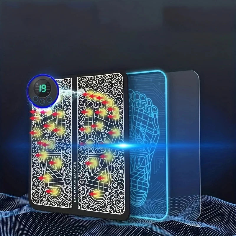 Electric Foot Massager Pad – Muscle Relaxation & Fitness