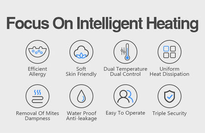 220V Electric Heating Blanket – Thermal Body Warmer