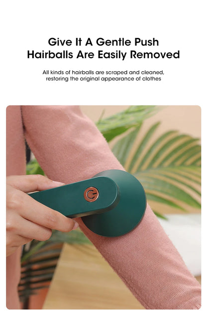 Electric Lint Remover – USB Rechargeable Fabric Hair Trimmer