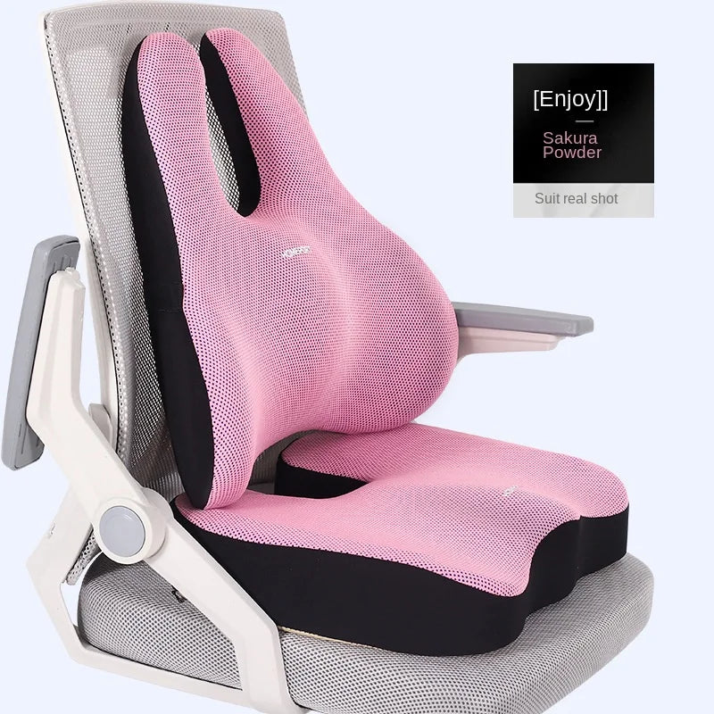 Memory Foam Seat & Backrest Cushion – Orthopedic Support