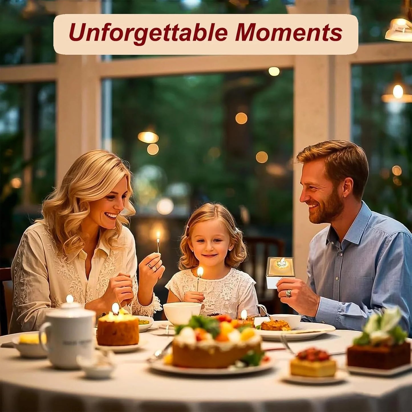 Rotating Bear Cake Ring Box – Pop-Up Jewelry Gift with Candle