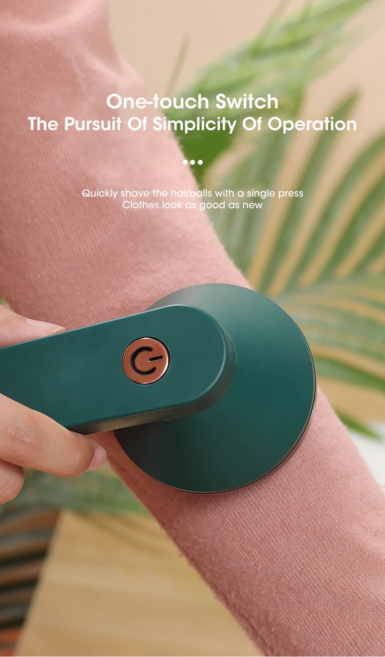 Electric Lint Remover – USB Rechargeable Fabric Hair Trimmer