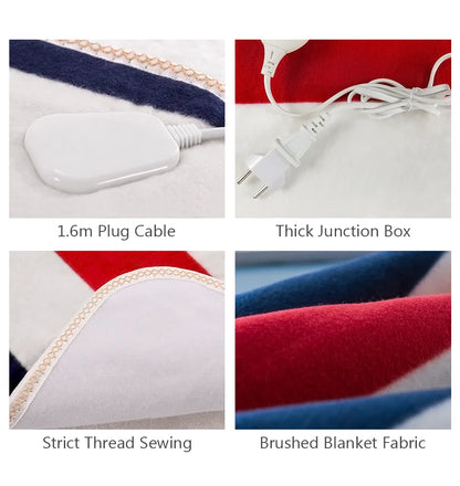 220V Electric Heating Blanket – Thermal Body Warmer