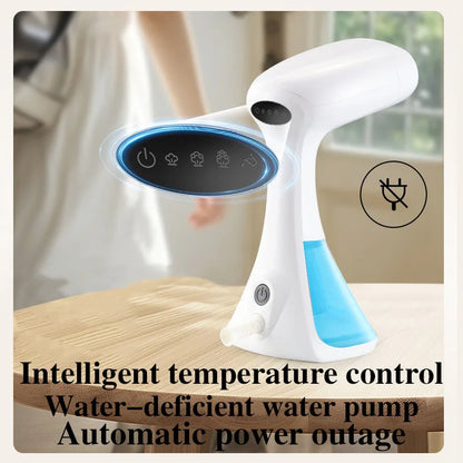 2025 1600W Portable Handheld Clothes Steamer Fast Heat-Up 25 Seconds Travel Home Office Garment Steamer with 320ML Water Tank