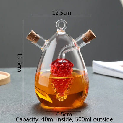 2-in-1 Double Layer oil dispenser Bottle