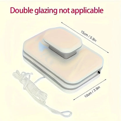 Double-Sided Magnetic Window Cleaner – High-Rise Glass Tool