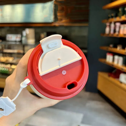 Double Stainless Steel Travel Mug – 420/620ml Portable Vacuum Tumbler