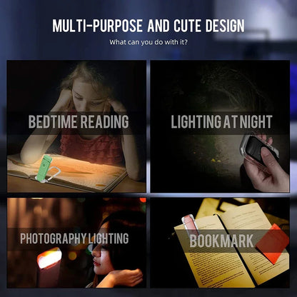 LED Clip-On Book Light – Eye-Care Reading Lamp