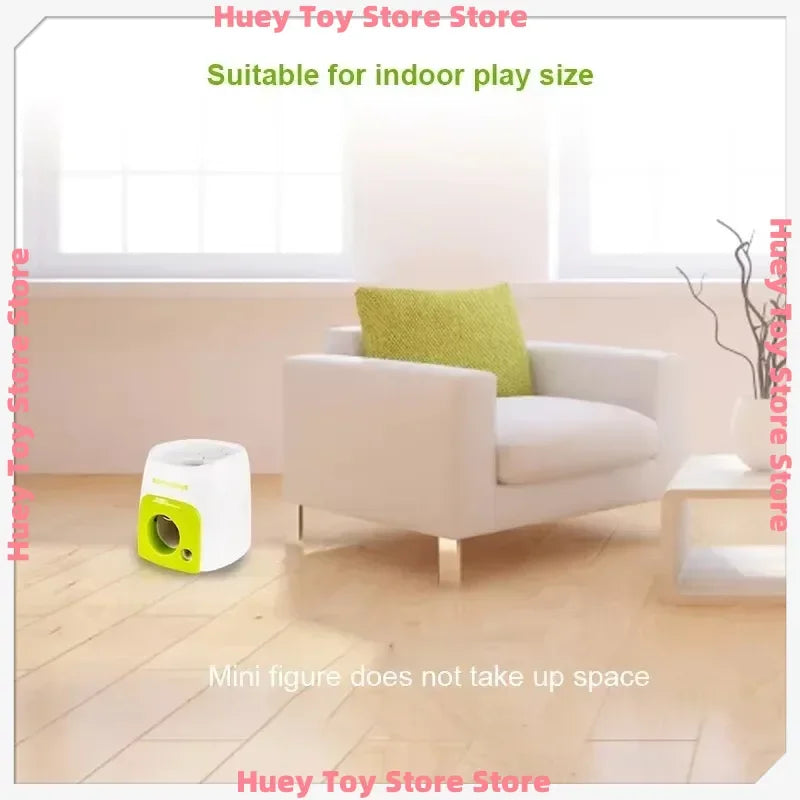 Automatic Dog Ball Launcher with Food Reward