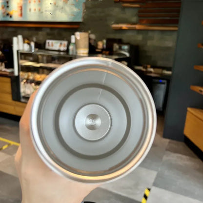 Double Stainless Steel Travel Mug – 420/620ml Portable Vacuum Tumbler