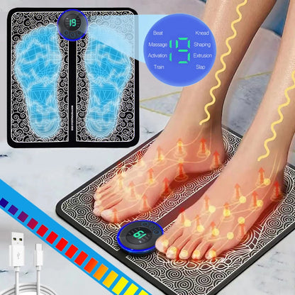 Electric Foot Massager Pad – Muscle Relaxation & Fitness