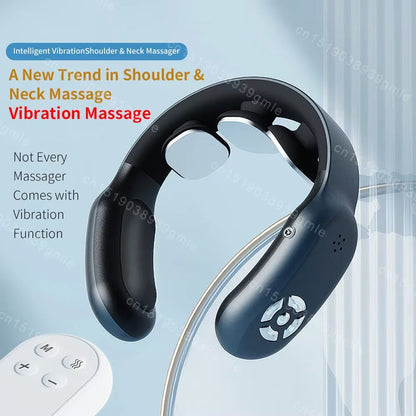 Heated Neck & Shoulder Massager – Electric Deep-Kneading Muscle Relief