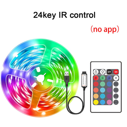 RGB LED Strip Lights – App Controlled Flexible Room Lighting