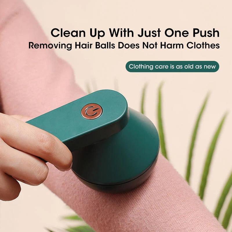 Electric Lint Remover – USB Rechargeable Fabric Hair Trimmer