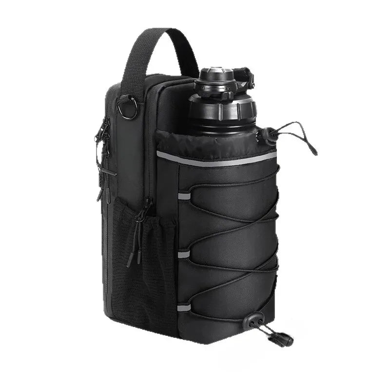 Magnetic Gym Sling Bag with Bottle Holder