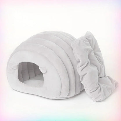 Cat bed mat winter autumn caterpillar cozy sleep house warm Nest safe breathable large space bed warm cat products cushions