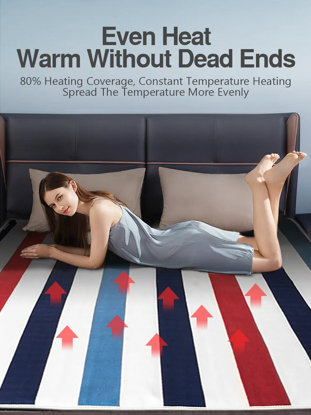 220V Electric Heating Blanket – Thermal Body Warmer