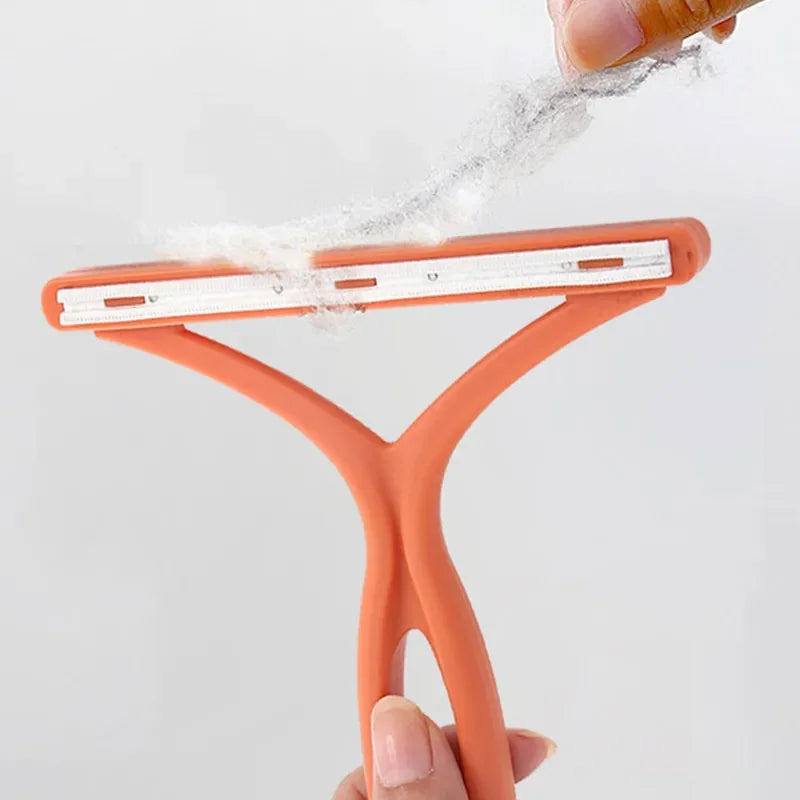 Portable Clothes Lint Roller – Fabric & Pet Hair Remover