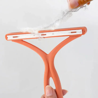 Portable Clothes Lint Roller – Fabric & Pet Hair Remover