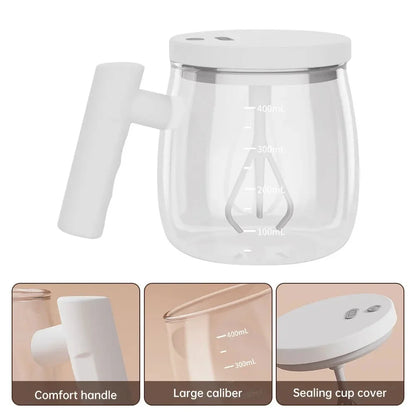Electric Self-Stirring Coffee Cup