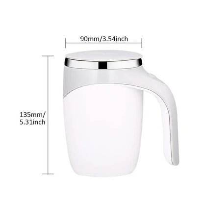 Automatic Self-Stirring Mug – Rechargeable Magnetic Coffee Cup