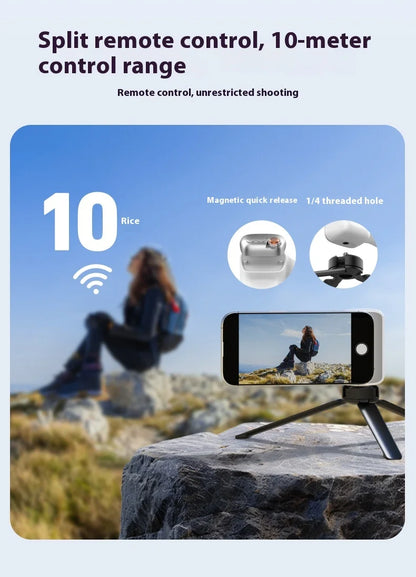 Magnetic Phone Camera Hand Grip – Detachable Remote