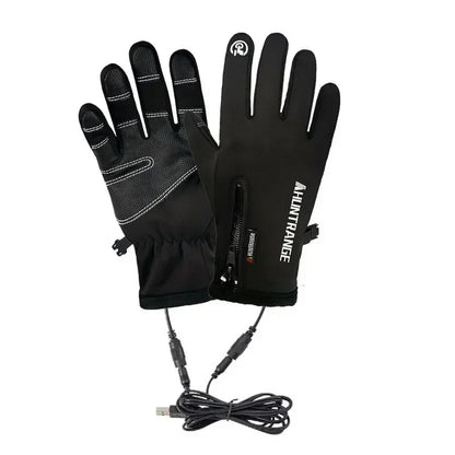 USB Heated Gloves – Touchscreen & Waterproof Thermal Mittens