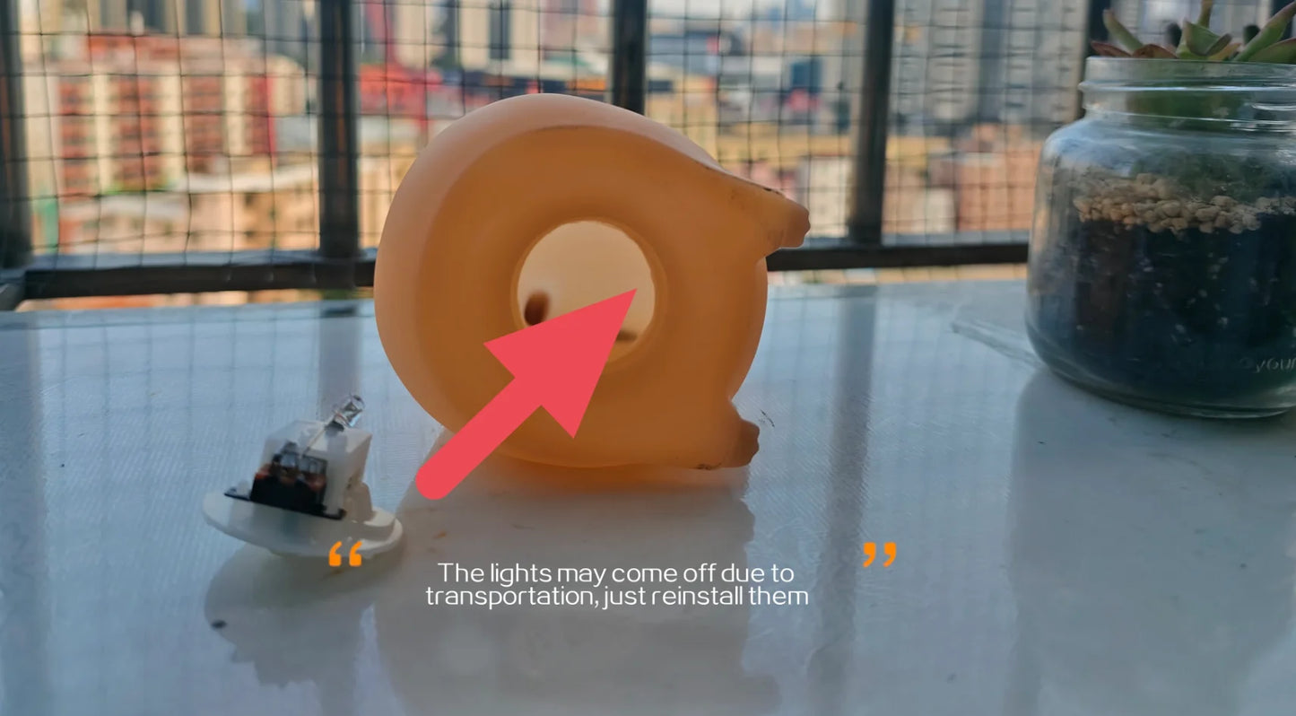 Cute Capybara Night Light – Silicone Cartoon Lamp