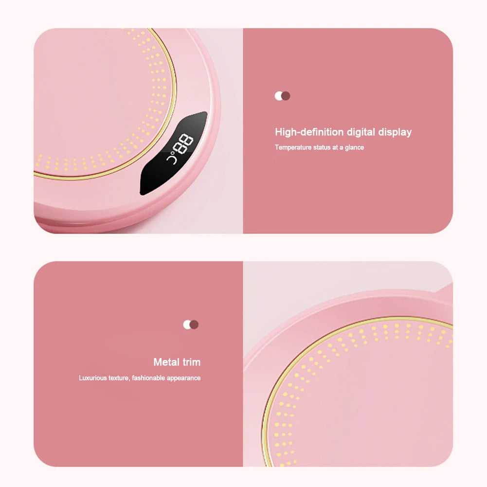 Electric Coffee Mug Warmer – 20W Hot Plate for Tea & Coffee