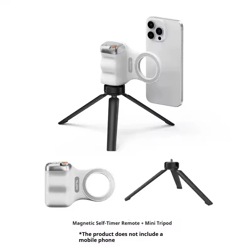 Magnetic Phone Camera Hand Grip – Detachable Remote