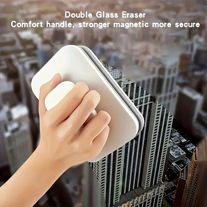 Double-Sided Magnetic Window Cleaner – High-Rise Glass Tool