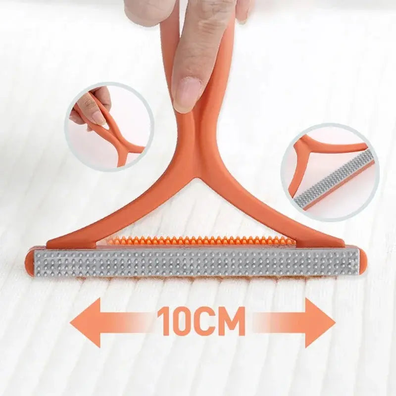 Portable Clothes Lint Roller – Fabric & Pet Hair Remover