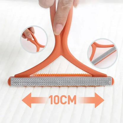 Portable Clothes Lint Roller – Fabric & Pet Hair Remover