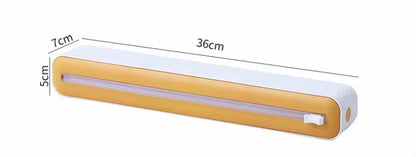 2-in-1 Plastic Wrap & Foil Dispenser with Cutter