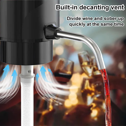 Intelligent Wine Aerator Dispenser - Rechargeable