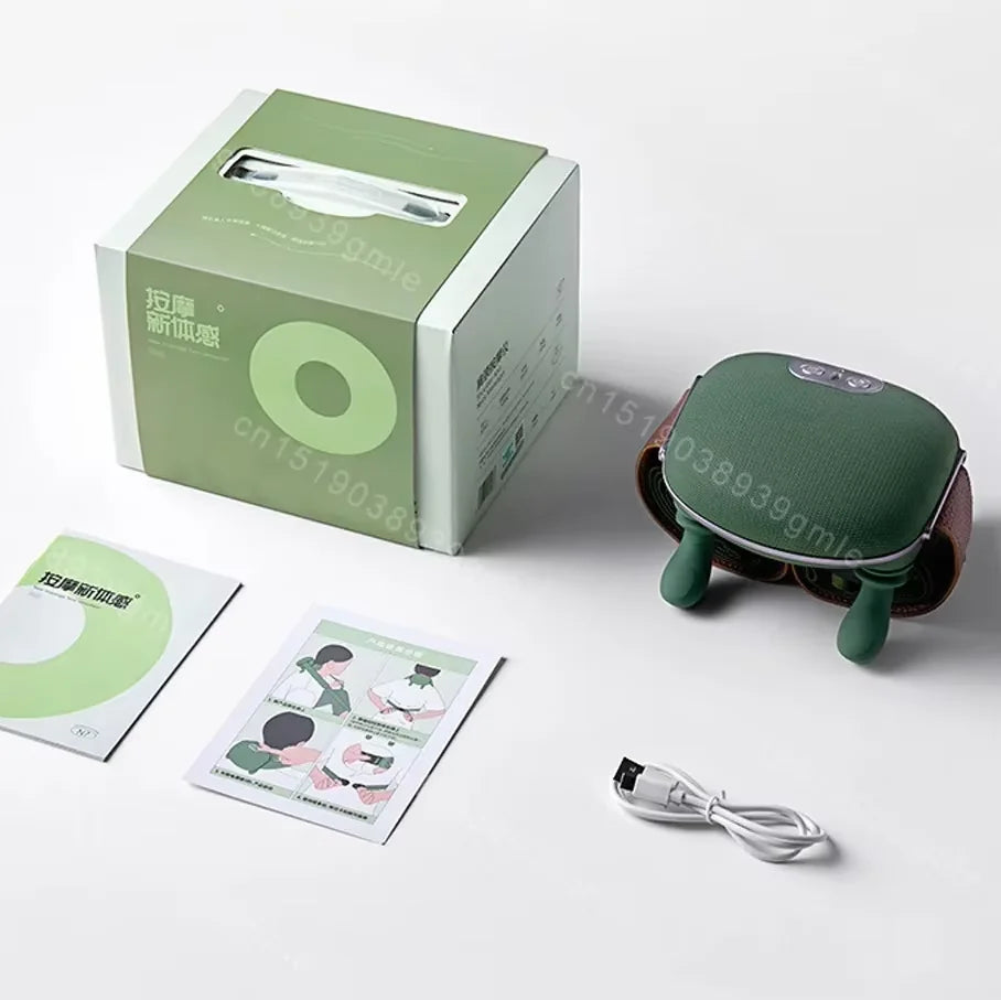 Heated Neck & Shoulder Massager – Electric Deep-Kneading Muscle Relief