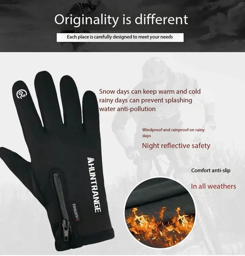 USB Heated Gloves – Touchscreen & Waterproof Thermal Mittens