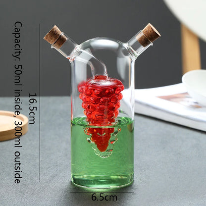 2-in-1 Double Layer oil dispenser Bottle