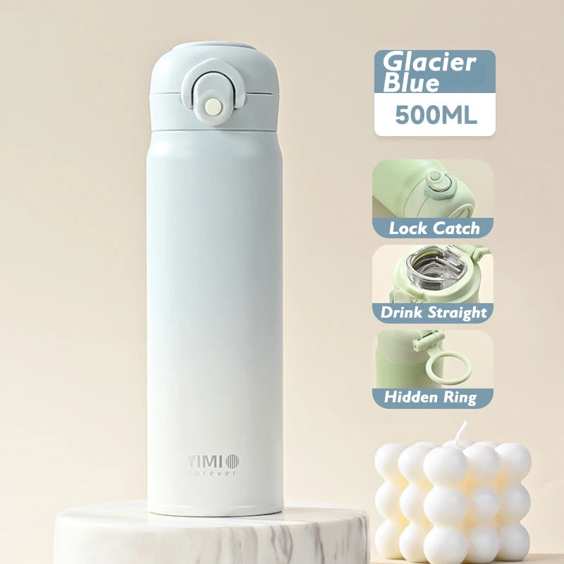 Stainless Steel Vacuum Tumbler – Portable Thermal Water Bottle