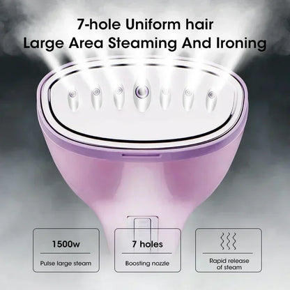 1500W Handheld Garment Steamer For Clothes 330ml Portable Household Fabric Small Electric Steam Iron Machine For Home Travel Use