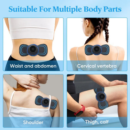 Electric EMS Neck & Muscle Massager – Mini Pain Relief Device