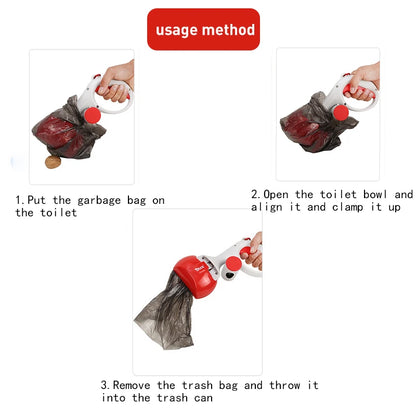 Portable Dog Pooper Scooper – Outdoor Pet Waste Collector & Poop Bag Picker